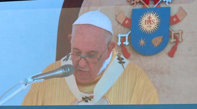 Szentatya, Ferenc Pápa üzenete a 2021-es Missziók Világnapjára