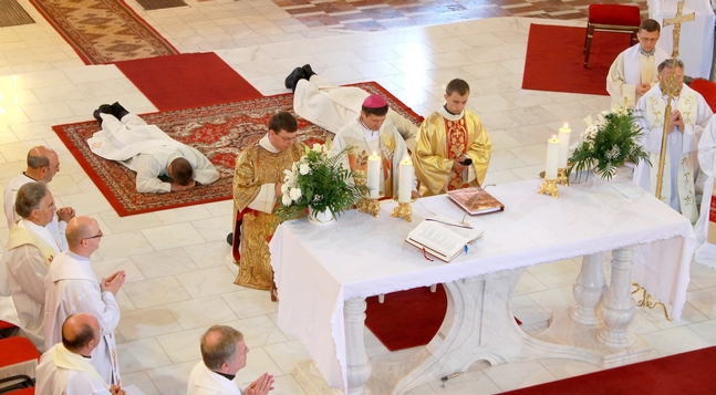 Hirotonire întru diaconat în Catedrală