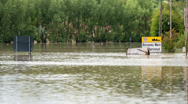 Colectă diecezană pentru sprijinirea sinistraților afectați de inundații
