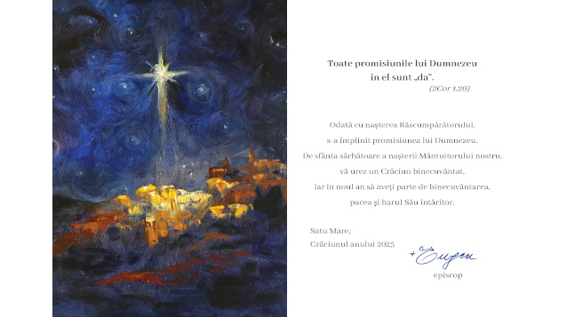 Mesajul de Crăciun al Părintelui Episcop