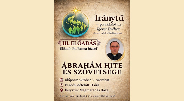 Iránytű – gondolatok az Ígéret Évéhez
